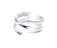 Plain Silver Ear Cuff EC-1315
